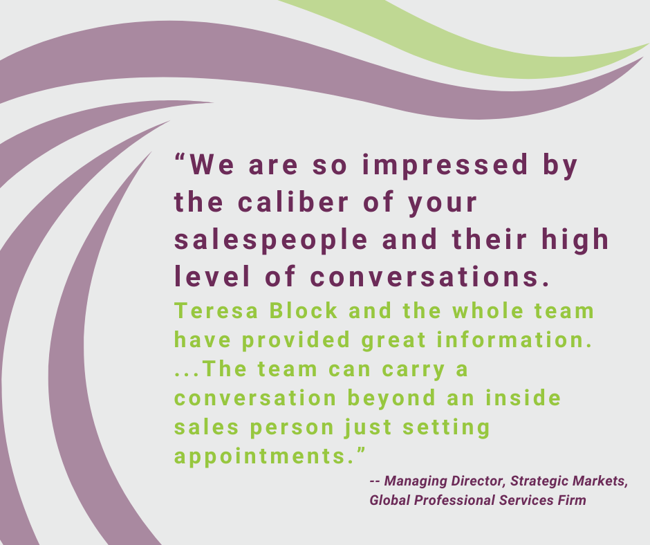 High Calibre Sales Team (2)